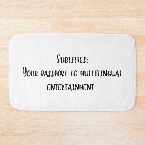 Item preview, Subtitles designed and sold by YourChingu.