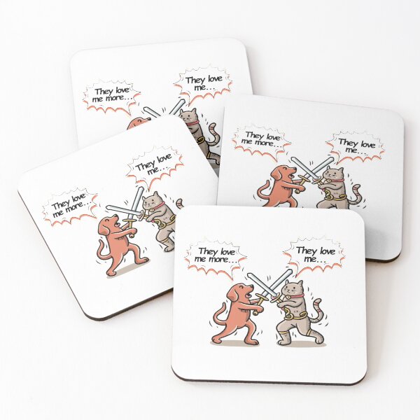 Item preview, Dog and Cat Battle for Glory designed and sold by kedystore.
