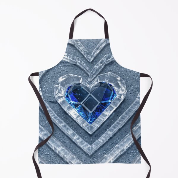 Item preview, Blue Heart of Ice designed and sold by Claude Leblanc.