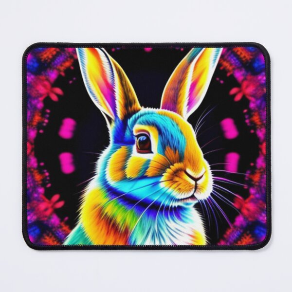 Item preview, Trippy rabbits designed and sold by Flowerslaps.