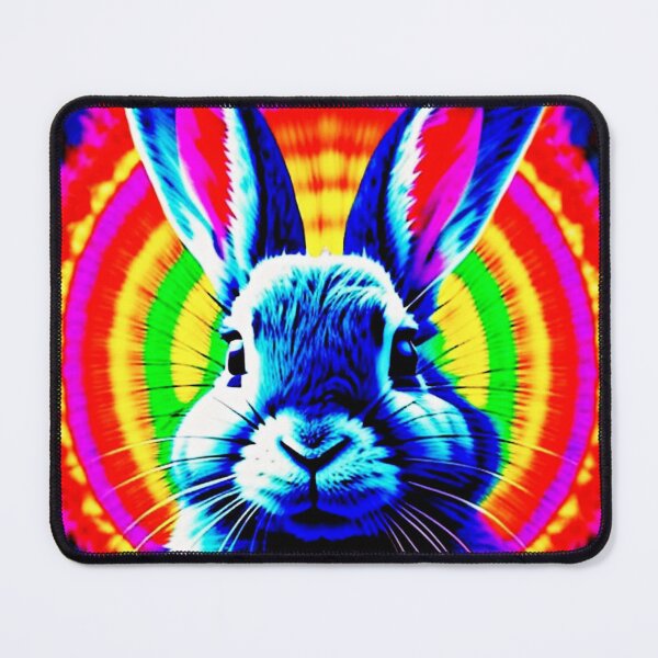 Item preview, Trippy rabbits designed and sold by Flowerslaps.