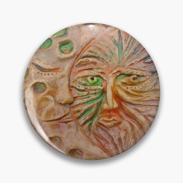 Item preview, Celestial Marriage - Sun and Moon - Brown designed and sold by SiltiCrafts.
