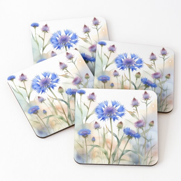 Item preview, Wild blueberries watercolor designed and sold by IAmagineFR.