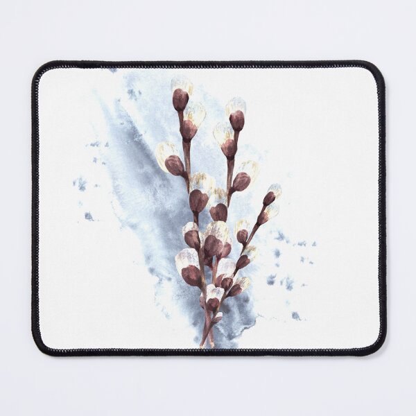 Item preview, Watercolor bouquet of pussy willow tree. Hand drawn Easter sticker designed and sold by BartolArt.