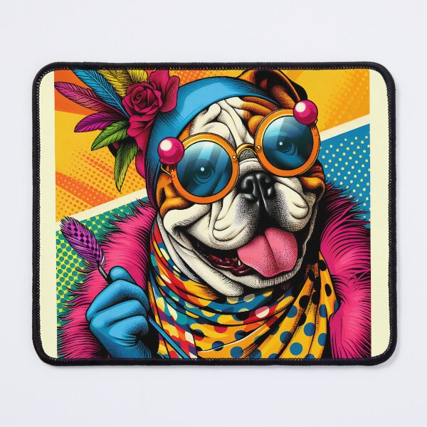 Item preview, Bulldog Beauty in Illustration designed and sold by PawspectCreate.