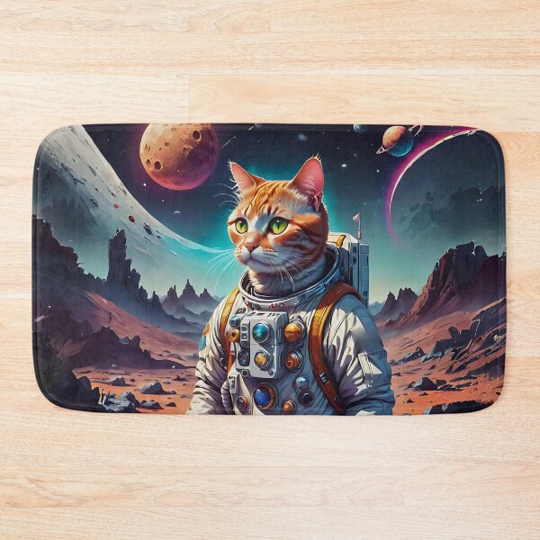 Item preview, Cat Astronaut in the Space designed and sold by Marcicev-Bojan.