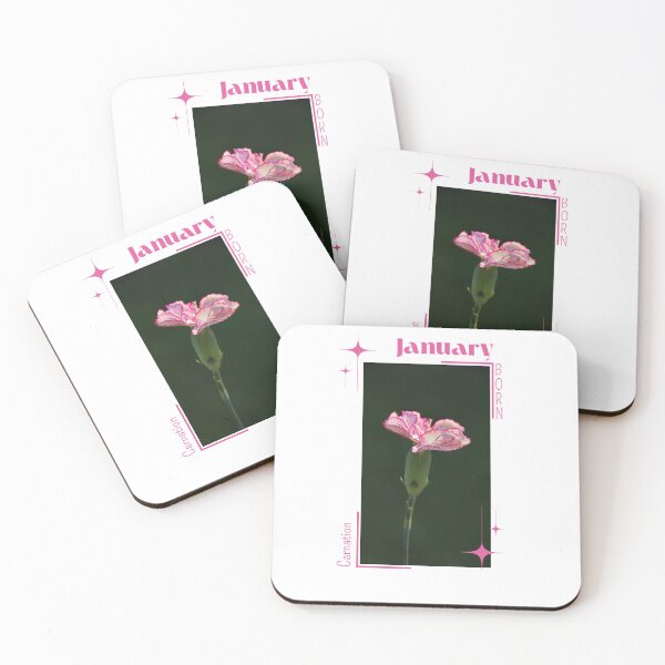Item preview, January Birth Month Flower | Carnation designed and sold by starry-cosmos.