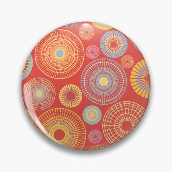 Item preview, colorful circles | red and yellow designed and sold by colorofmagic.