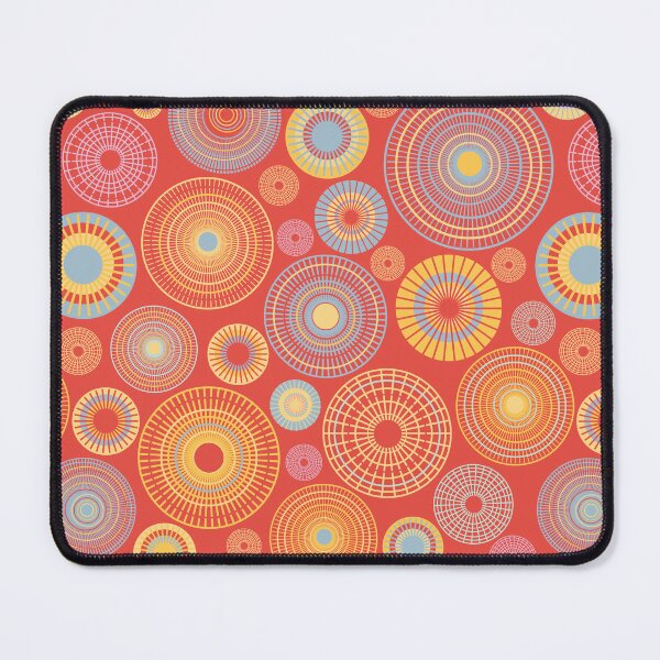Item preview, colorful circles | red and yellow designed and sold by colorofmagic.