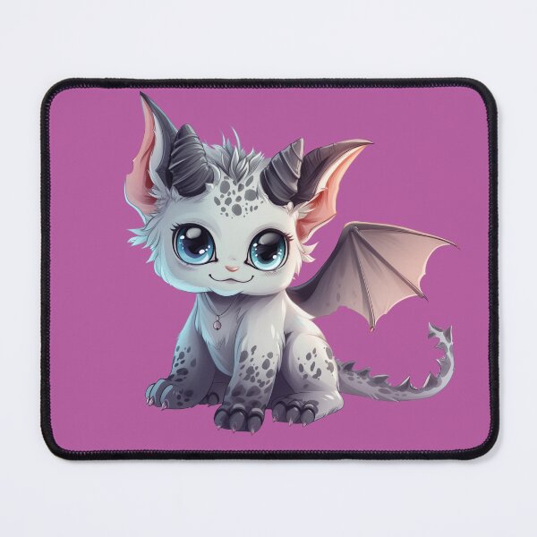 Item preview, Cute Dagocat (Gray Dragon Kitten) designed and sold by FantasyDreamArt.