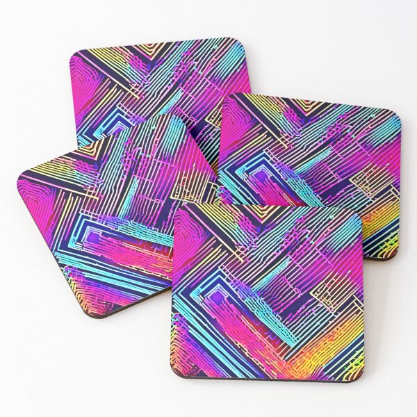 Item preview, Rainbow Reverie: Expressive Colors in Artful Patterns designed and sold by Health And Fitness Posts e-Store.