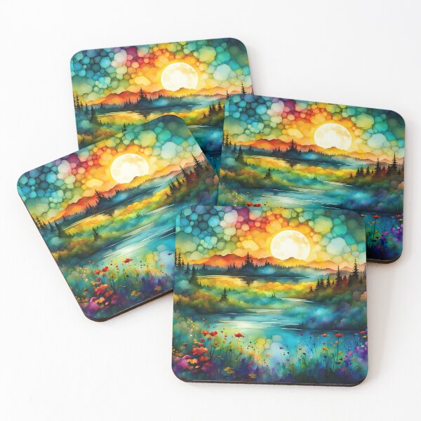 Item preview, blue sunrise designed and sold by rhadooss.