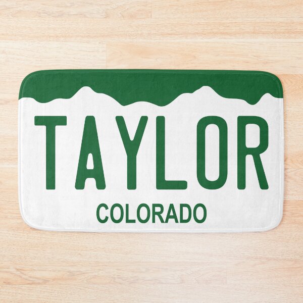 Item preview, Colorado License Plate - Taylor designed and sold by rracheell.