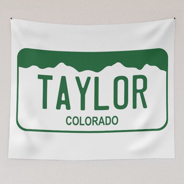 Item preview, Colorado License Plate - Taylor designed and sold by rracheell.