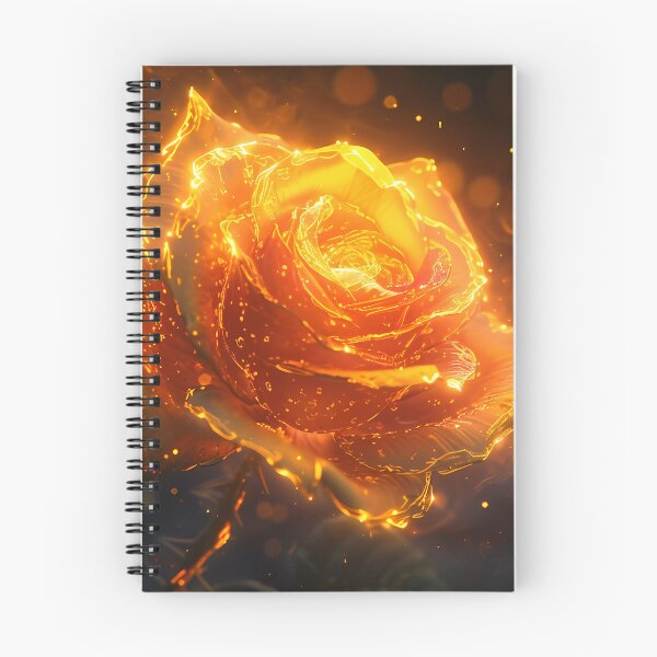 Item preview, “Inferno Petals: Embracing the Thorned Radiance” designed and sold by Art-Vortex-fr.