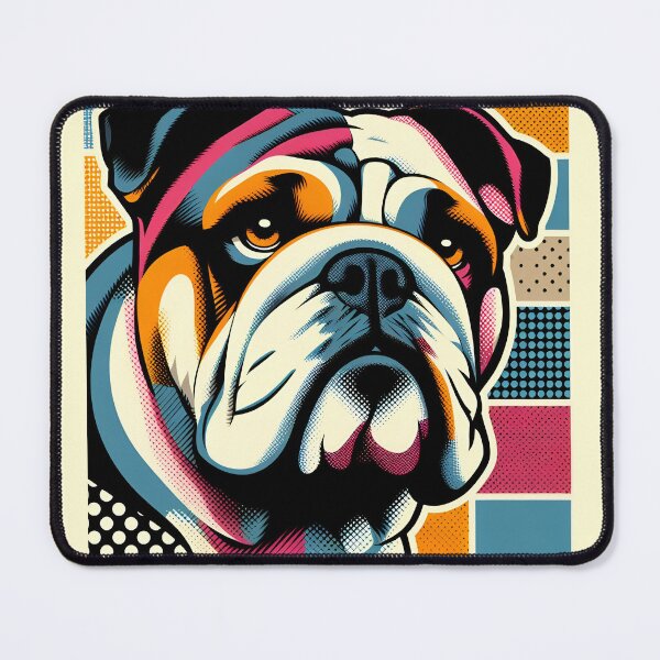 Item preview, English Bulldog Love in Cartoons designed and sold by PawspectCreate.