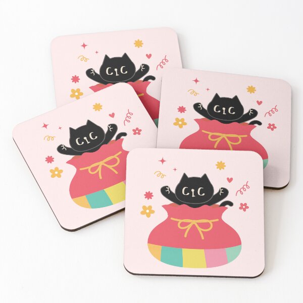 Item preview, Cat in a lucky bag - happy new year designed and sold by CiCstudio.