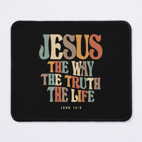 Item preview, Jesus The Way The Truth John 14:6 Christian Quote designed and sold by cidolopez.