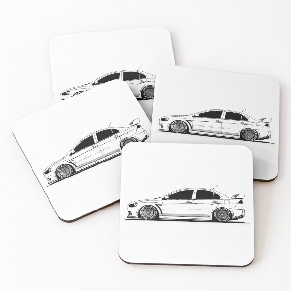 Item preview, Mitsubishi Lancer Evolution X GSR design silhouette designed and sold by Jerhus.
