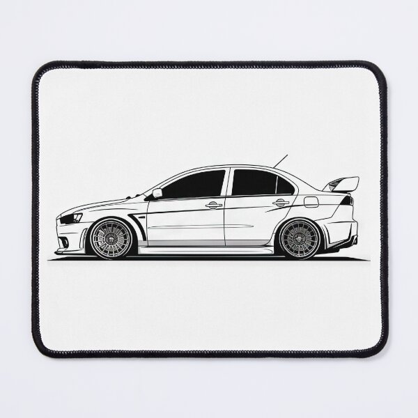 Item preview, Mitsubishi Lancer Evolution X GSR design silhouette designed and sold by Jerhus.