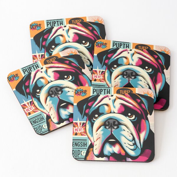 Item preview, Bulldog Beauty in Digital Art designed and sold by PawspectCreate.