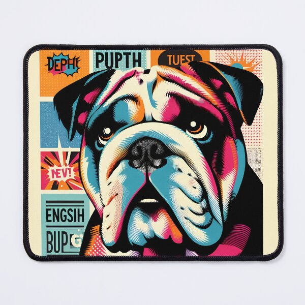 Item preview, Bulldog Beauty in Digital Art designed and sold by PawspectCreate.