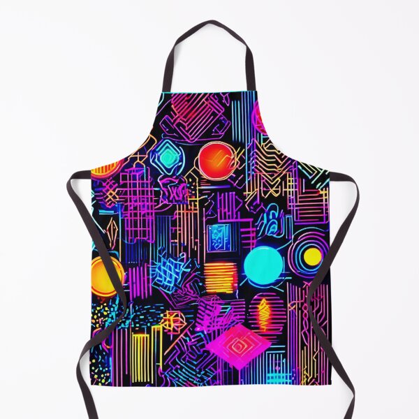 Aperçu de l'œuvre Vivid Visions : une symphonie de design coloré créée et vendue par Health And Fitness Posts e-Store.