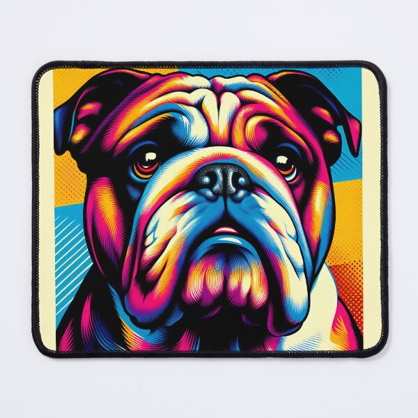 Item preview, Bulldog Elegance in Illustration designed and sold by PawspectCreate.