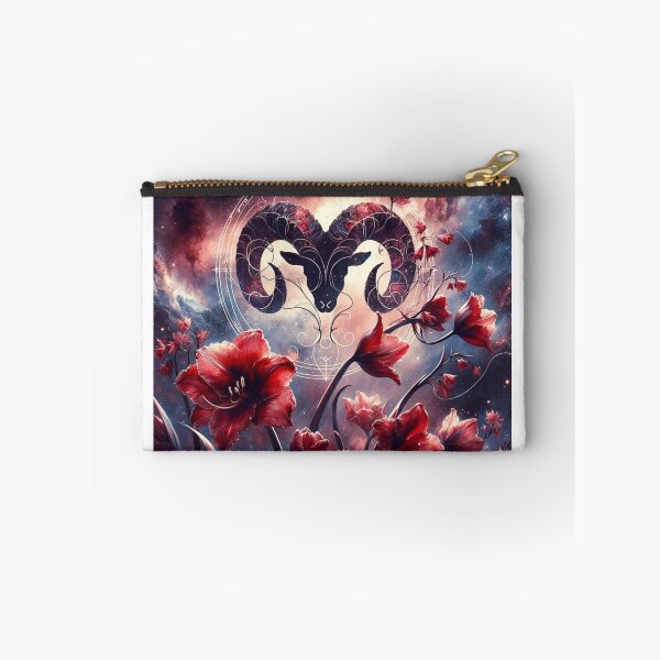 Item preview, Aries: Fiery Blossoms in Passion designed and sold by ZodiBlend.