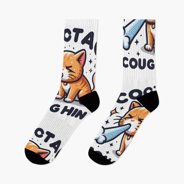 Item preview, Cat Coughing, Cat Lover designed and sold by CosmoLush.