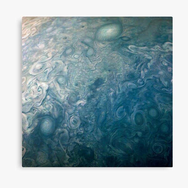 Jupiter, Perijove 12_81 pattern Canvas Print