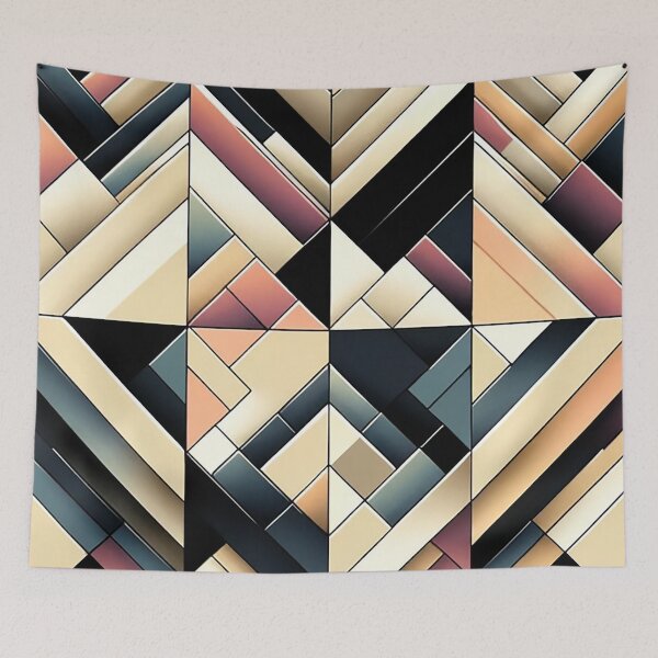 Item preview, Abstract Geometry and Pastel Colors designed and sold by johnnycreidy.