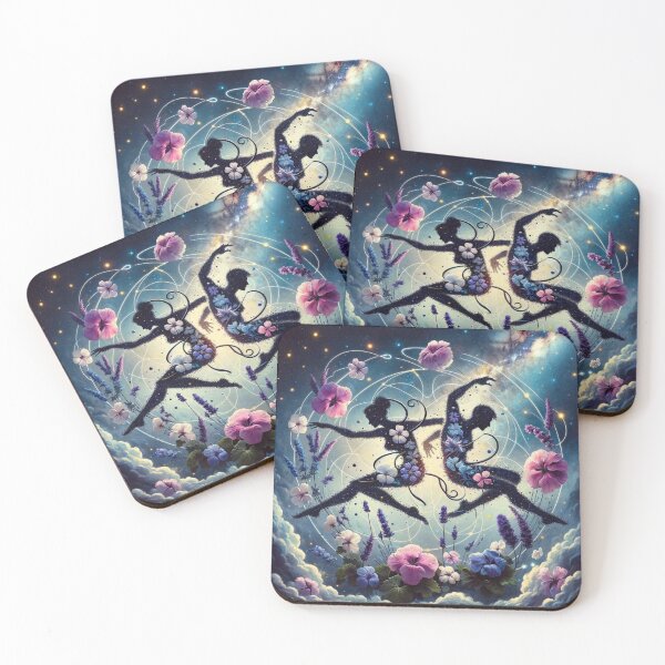 Item preview, Gemini: Playful Blossoms in Duality designed and sold by ZodiBlend.