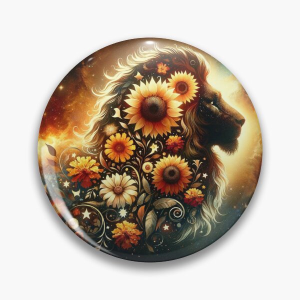 Item preview, Leo: Radiant Blossoms in Confidence designed and sold by ZodiBlend.