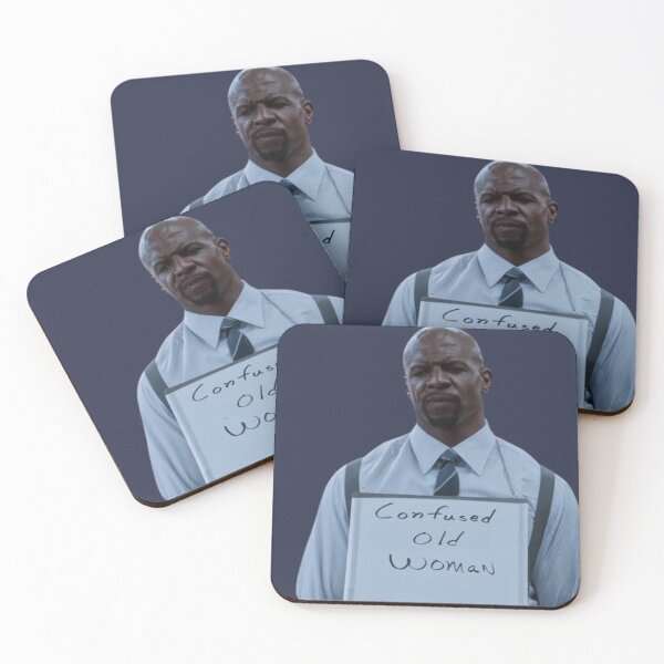 Item preview, "Confused Old Woman"- Terry Jeffords, (Brooklyn Nine-Nine) designed and sold by Meraki-lavi.