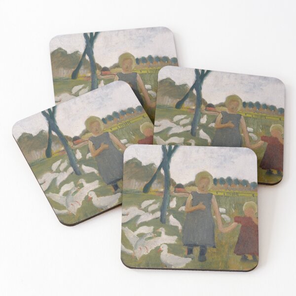 Item preview, Paula Modersohn Becker, Children with Geese, 1901 designed and sold by Mauswohn.