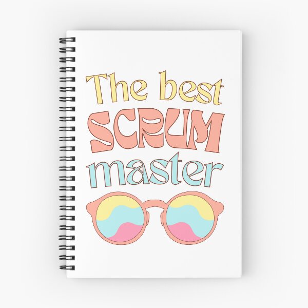 Item preview, The best scrum master! Hippie vibes designed and sold by Drawmecute.
