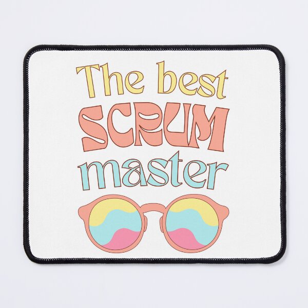 Item preview, The best scrum master! Hippie vibes designed and sold by Drawmecute.
