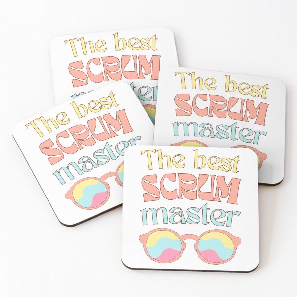 Item preview, The best scrum master! Hippie vibes designed and sold by Drawmecute.