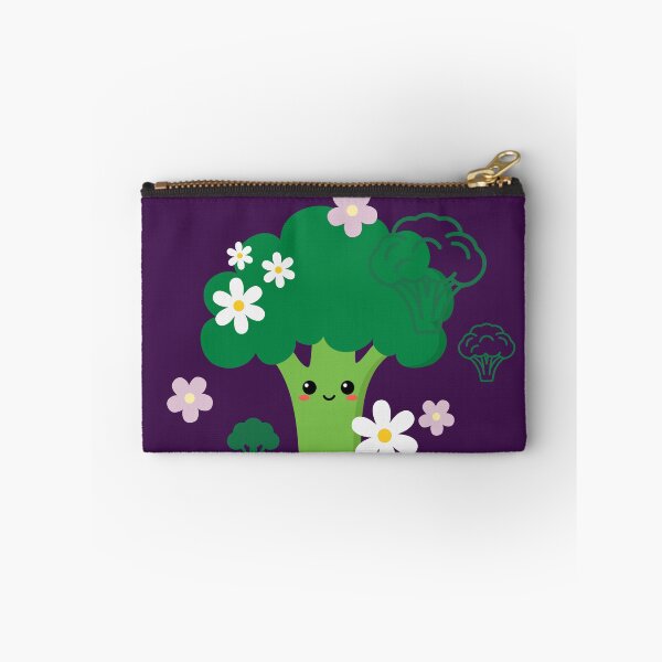 Item preview, Cute Brocoli with Flowers designed and sold by AnulaArt.