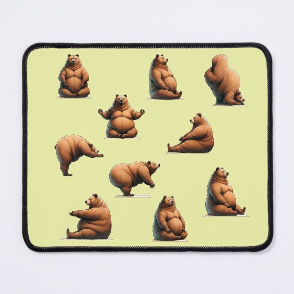 Item preview, Yoga Bears designed and sold by KaraTeProject.