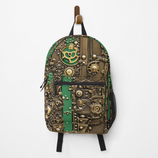 Item preview, Steampunk Book Industrial Green designed and sold by Geek Updated.