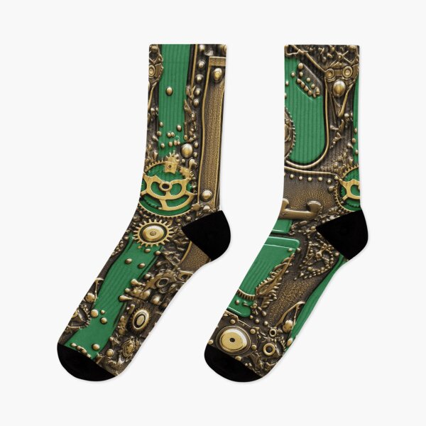 Item preview, Steampunk Book Industrial Green designed and sold by Eurokollektiv.