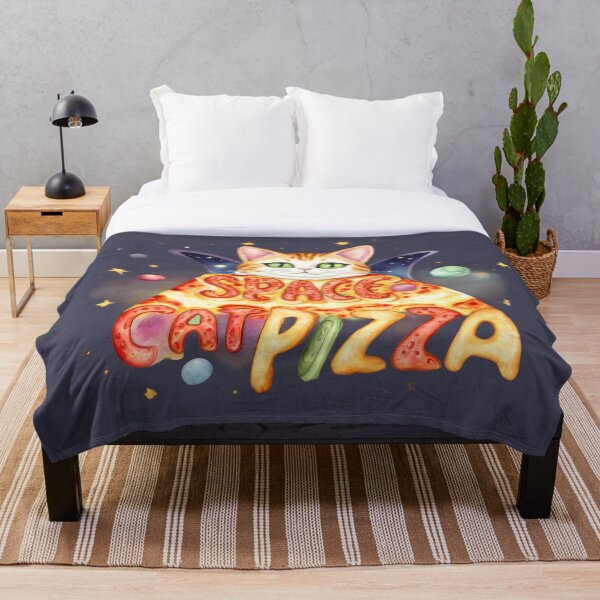Item preview, Space Cat Pizza designed and sold by @ndrys.