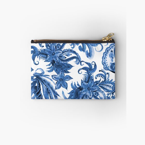 Item preview, padrão de estampa ornamental azul designed and sold by RODRIGORo.