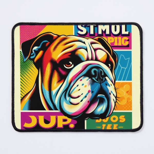 Item preview, Pop Art Bulldogs: A Colorful Tribute designed and sold by PawspectCreate.