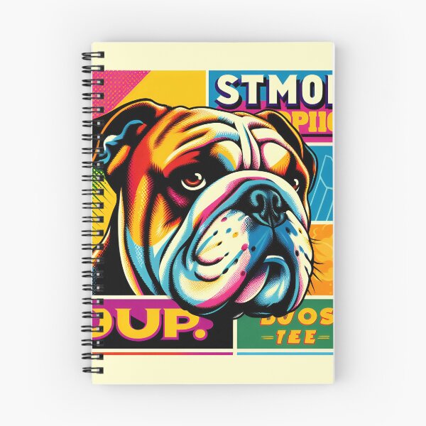 Item preview, Pop Art Bulldogs: A Colorful Tribute designed and sold by PawspectCreate.