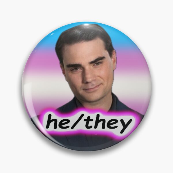 Artikelvorschau, Ben Shapiro verwendet „er/sie“-Pronomen entworfen und verkauft von ihavephotoshop.