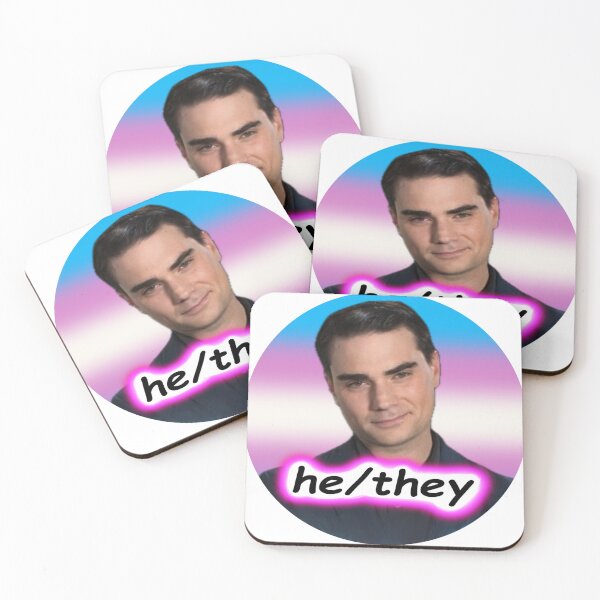 Item preview, Ben shapiro uses "he/they" pronouns designed and sold by ihavephotoshop.