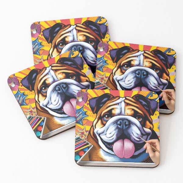 Item preview, Bulldog Elegance in Digital Form designed and sold by PawspectCreate.